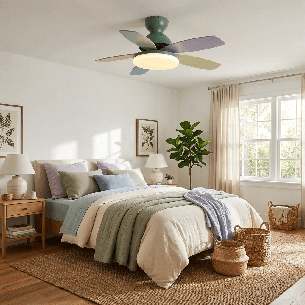 Deckenventilator mit Licht Teridi