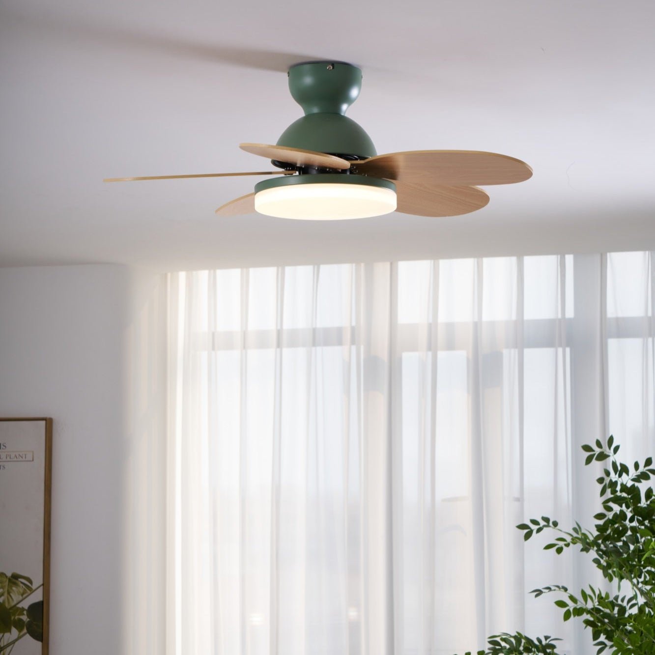 Deckenventilator mit Licht Teridi