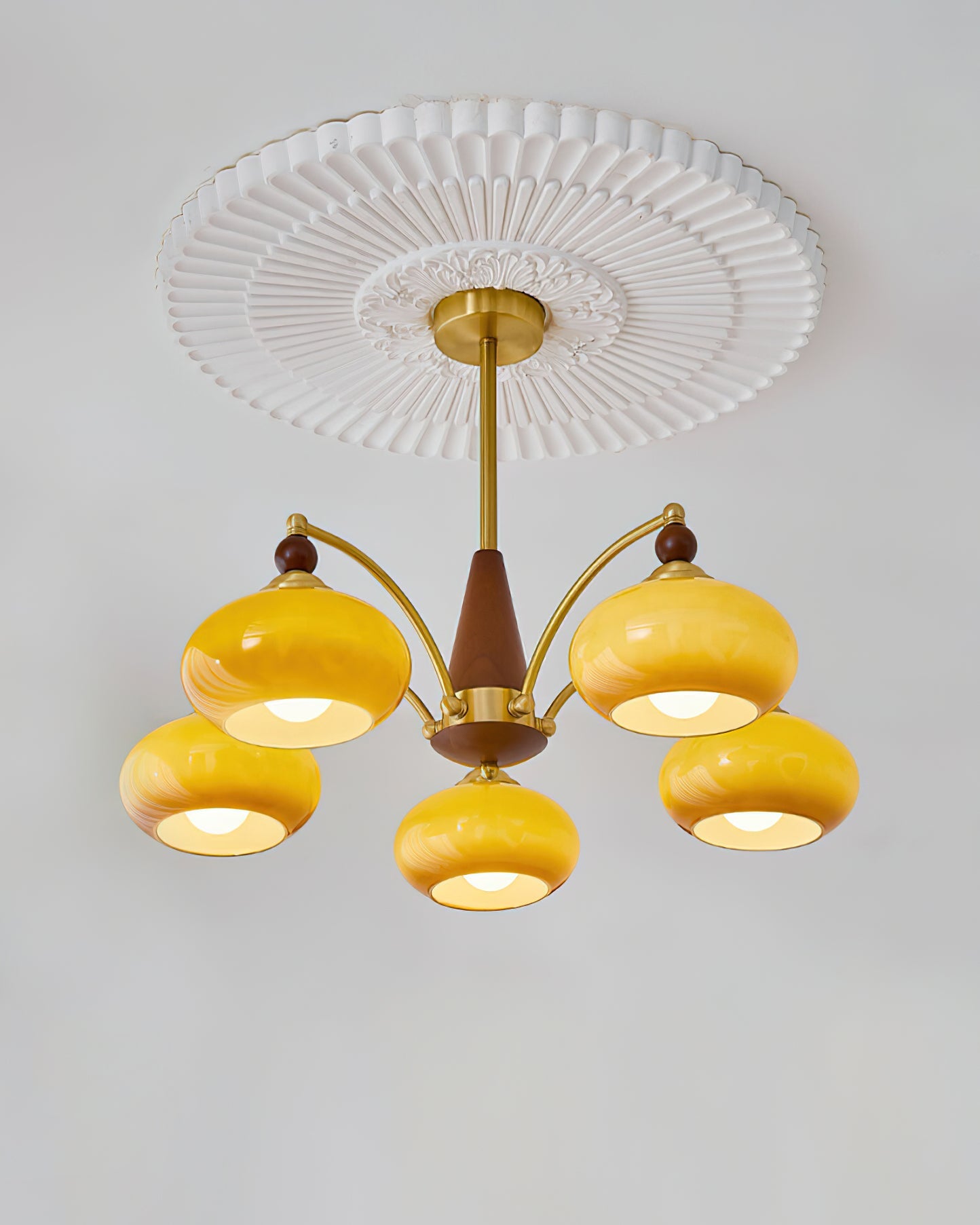 Vintage Kronleuchter Denorel