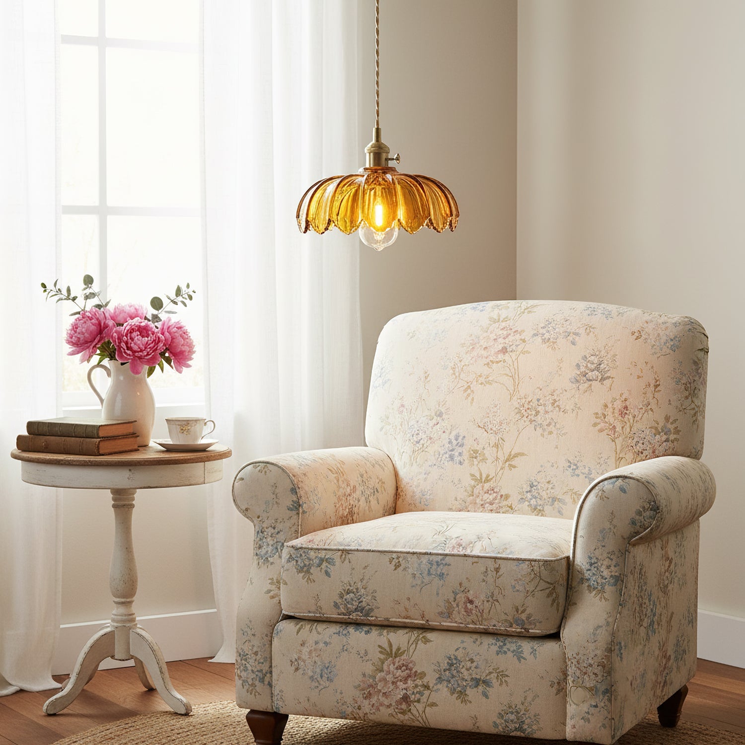 Vintage Pendelleuchte Yavirel