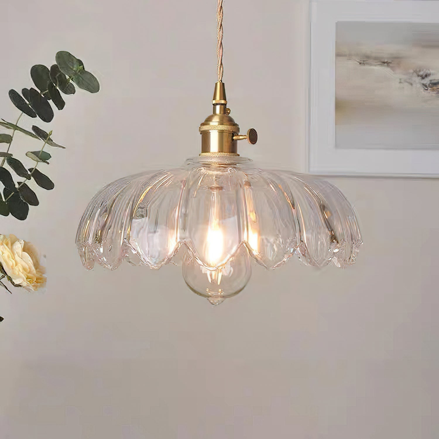 Vintage Pendelleuchte Yavirel