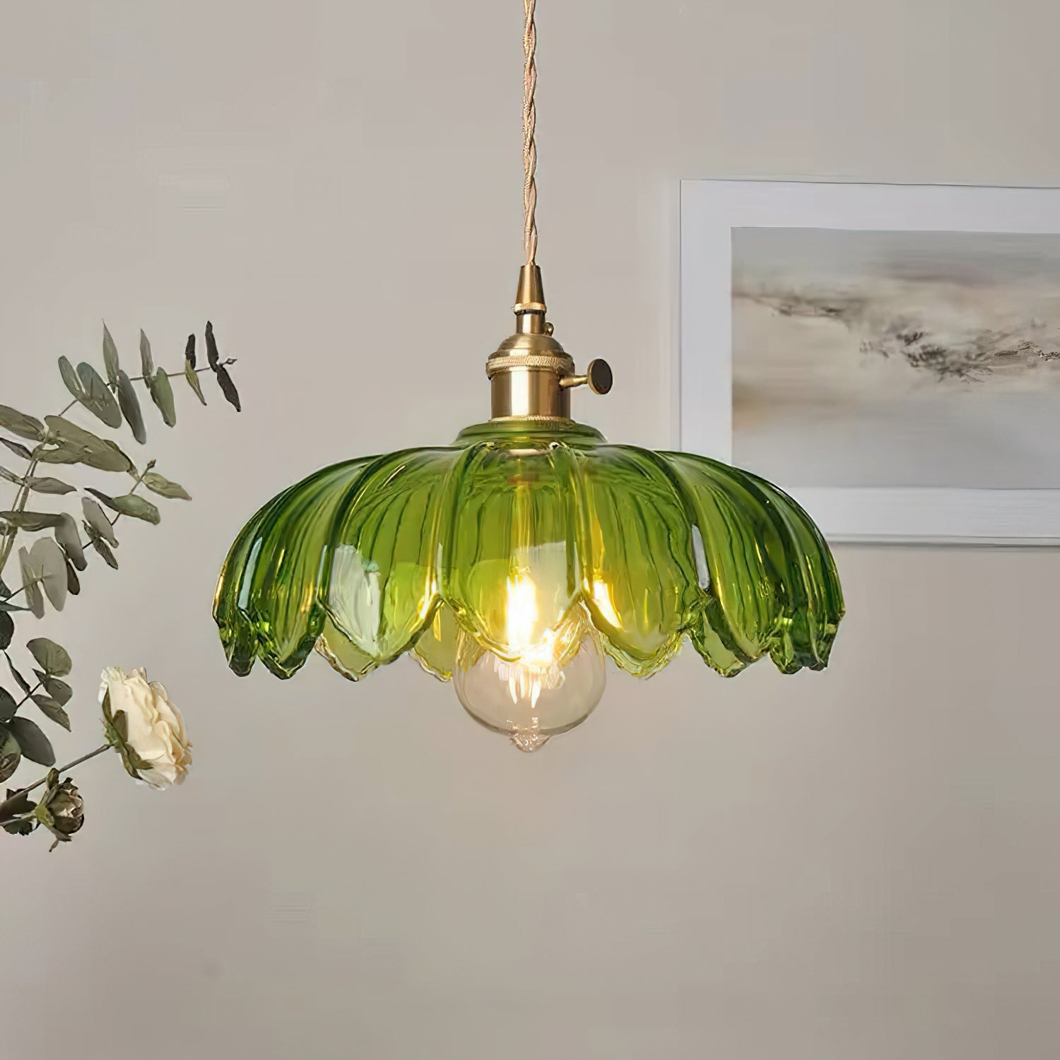 Vintage Pendelleuchte Yavirel