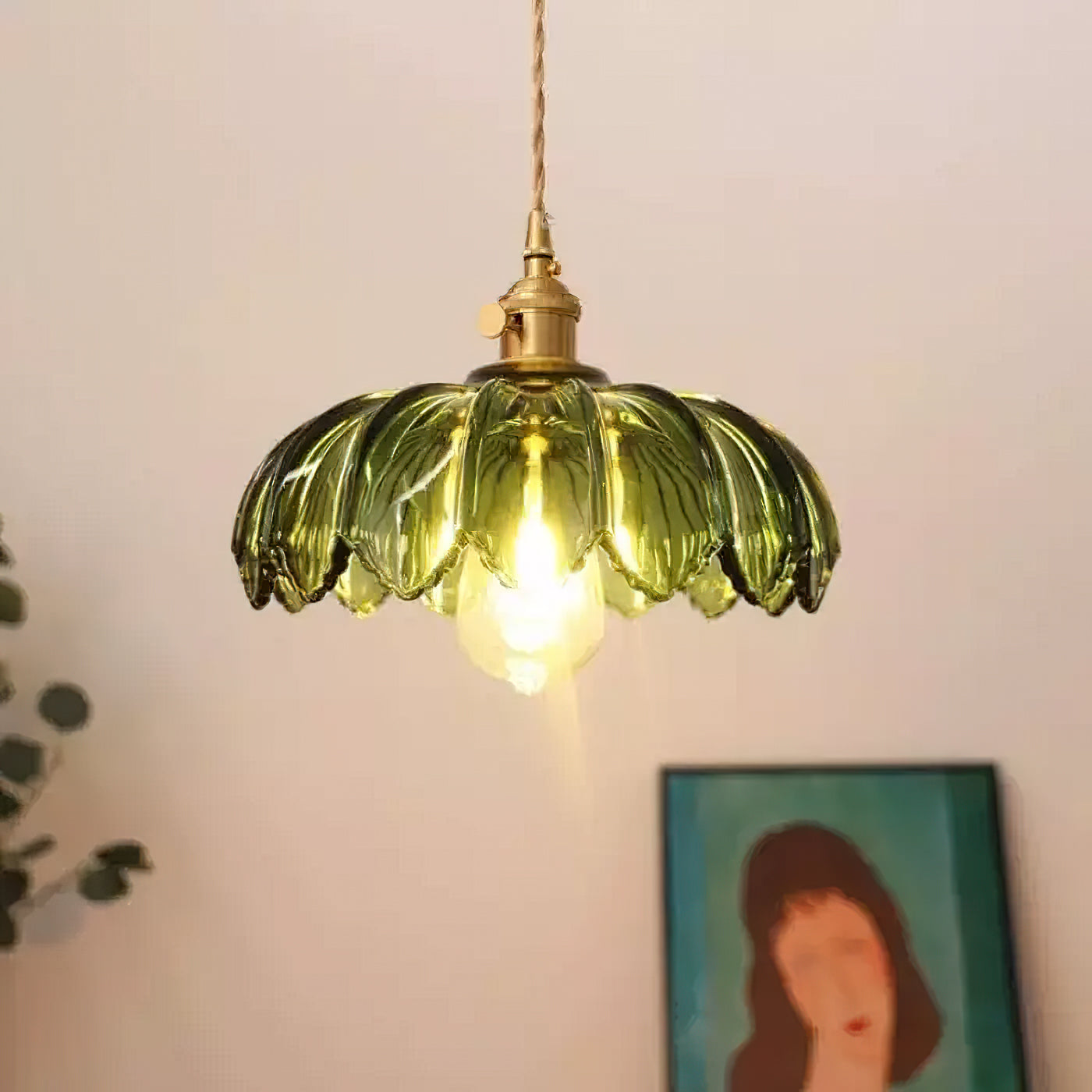 Vintage Pendelleuchte Yavirel