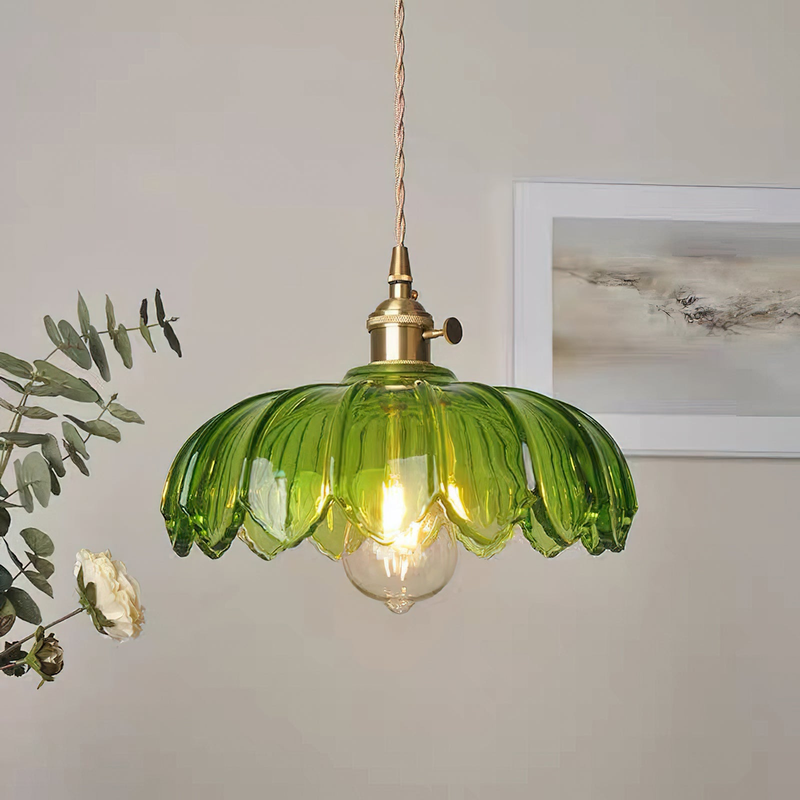 Vintage Pendelleuchte Yavirel