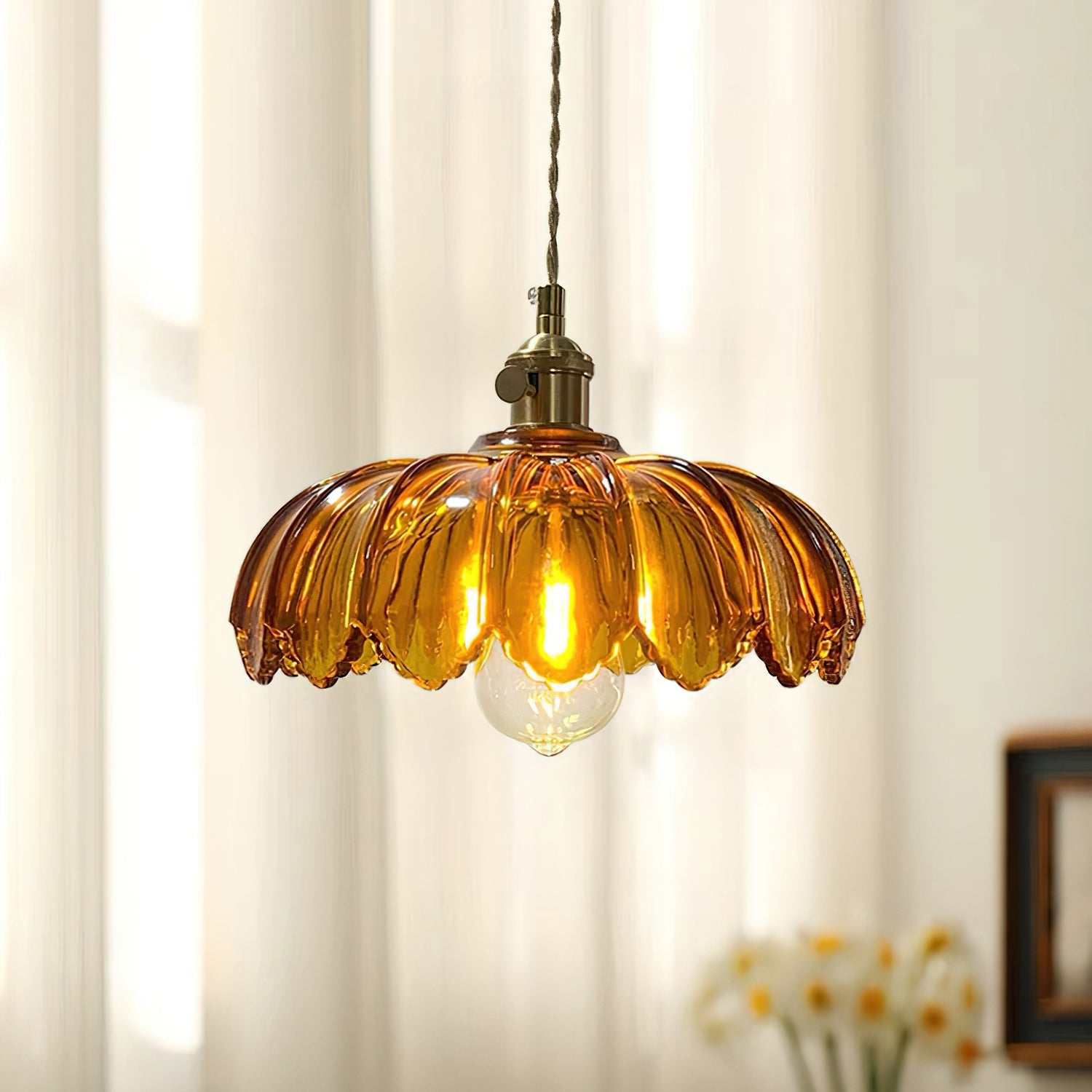 Vintage Pendelleuchte Yavirel