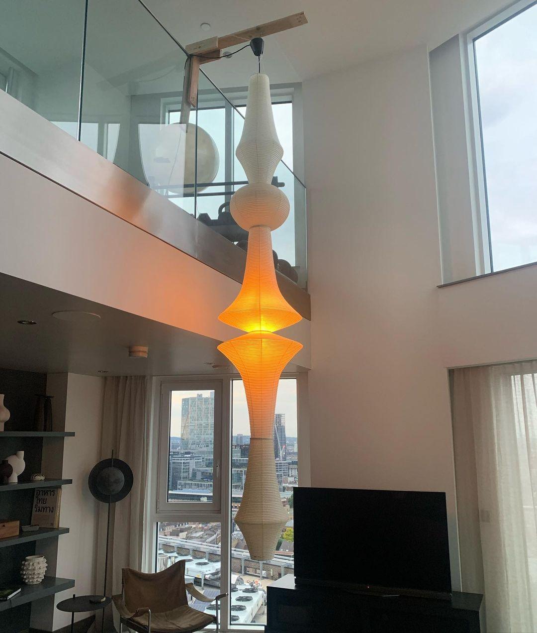 Hohe Pendelleuchte Genofa