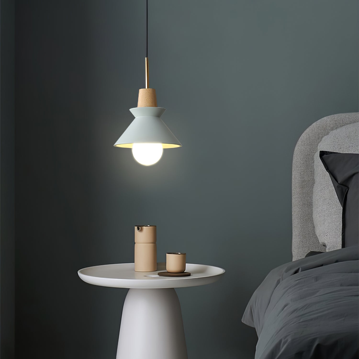 Konische Pendelleuchte Worasa