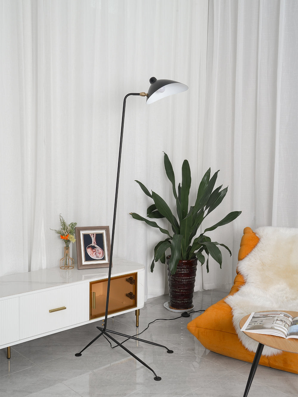 Minimalistische Stehleuchte Quomi