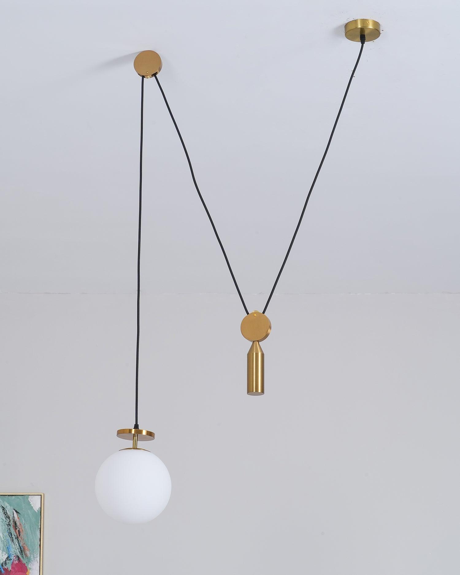 Geometrischer Kronleuchter Ivona