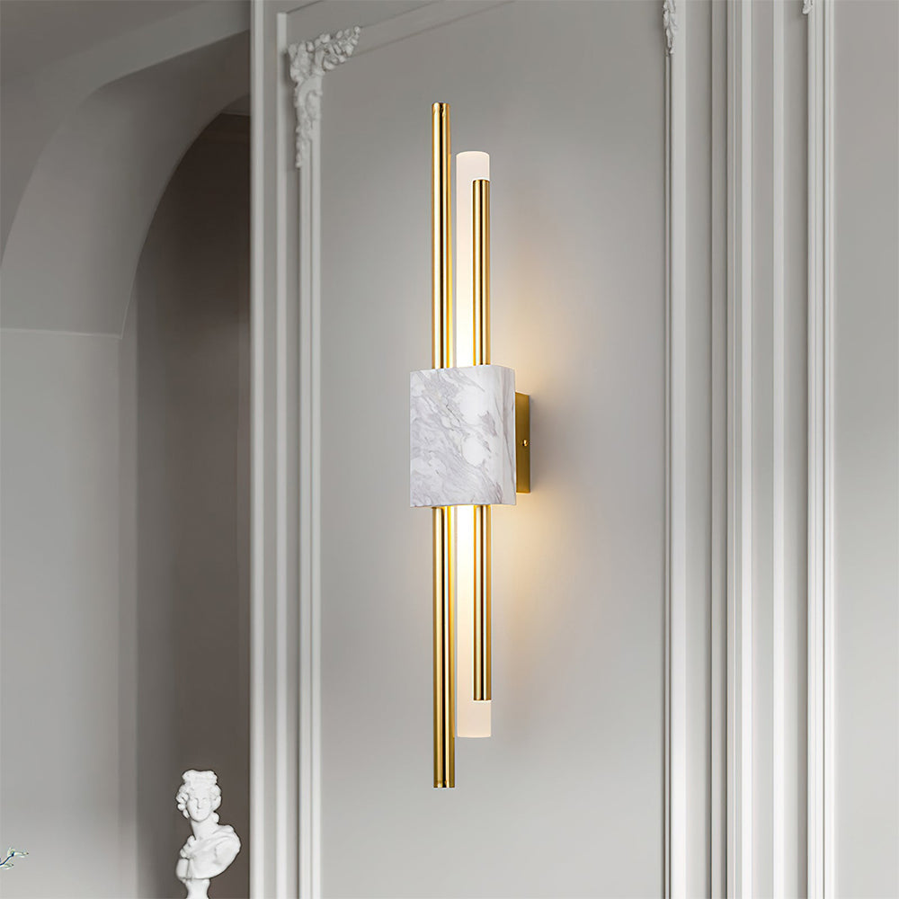 Qolanez Marmor Wandleuchte