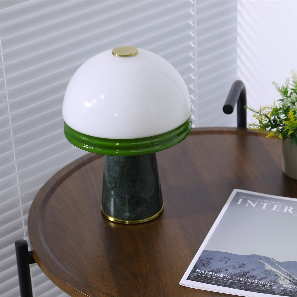 Merosa Schmale Marmor Tischlampe