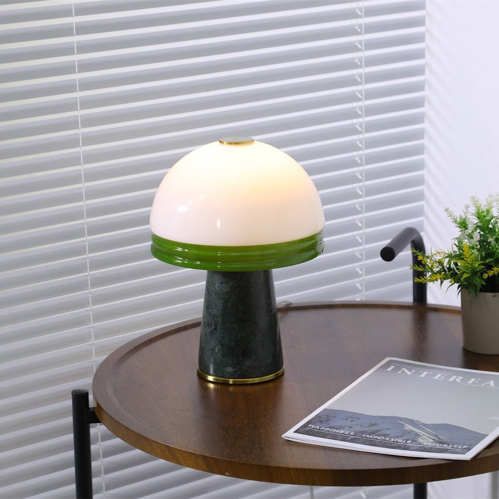 Merosa Schmale Marmor Tischlampe