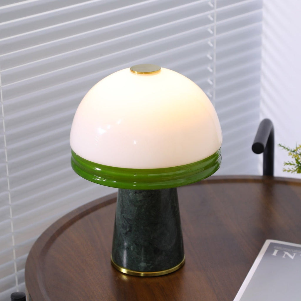 Merosa Schmale Marmor Tischlampe