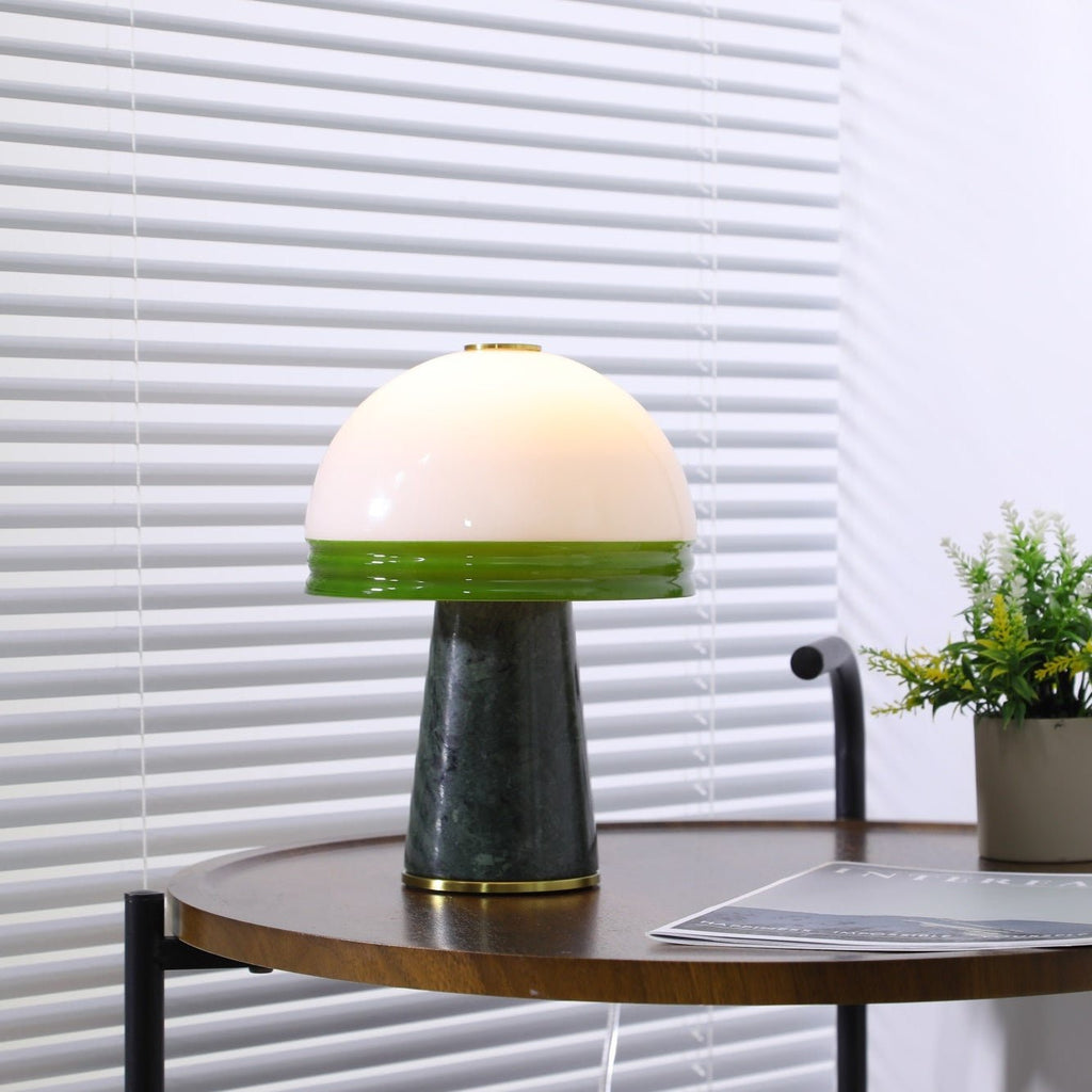 Merosa Schmale Marmor Tischlampe