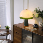Merose Breite Marmor Tischlampe