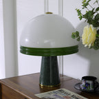 Merose Breite Marmor Tischlampe