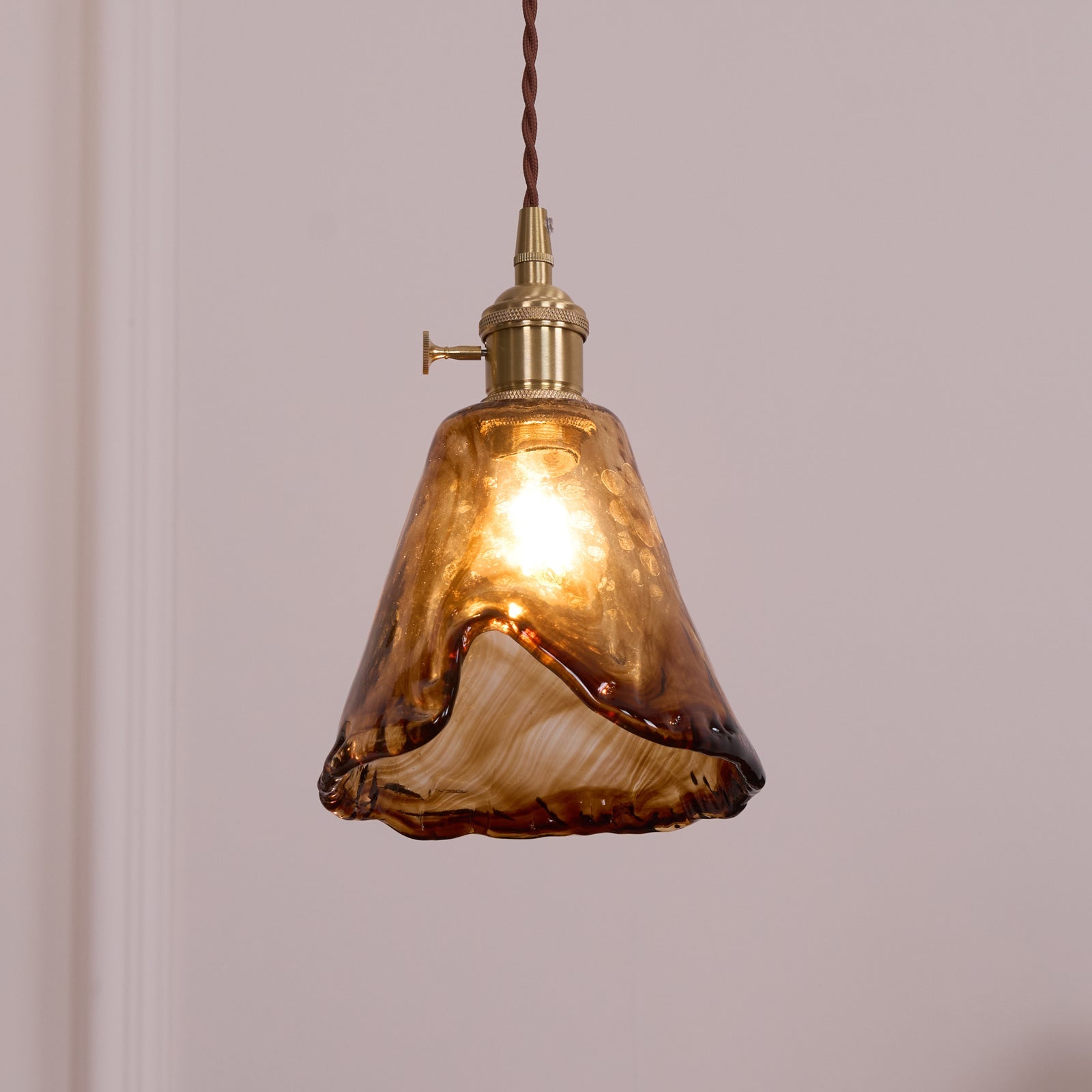 Vintage Pendelleuchte Senoden