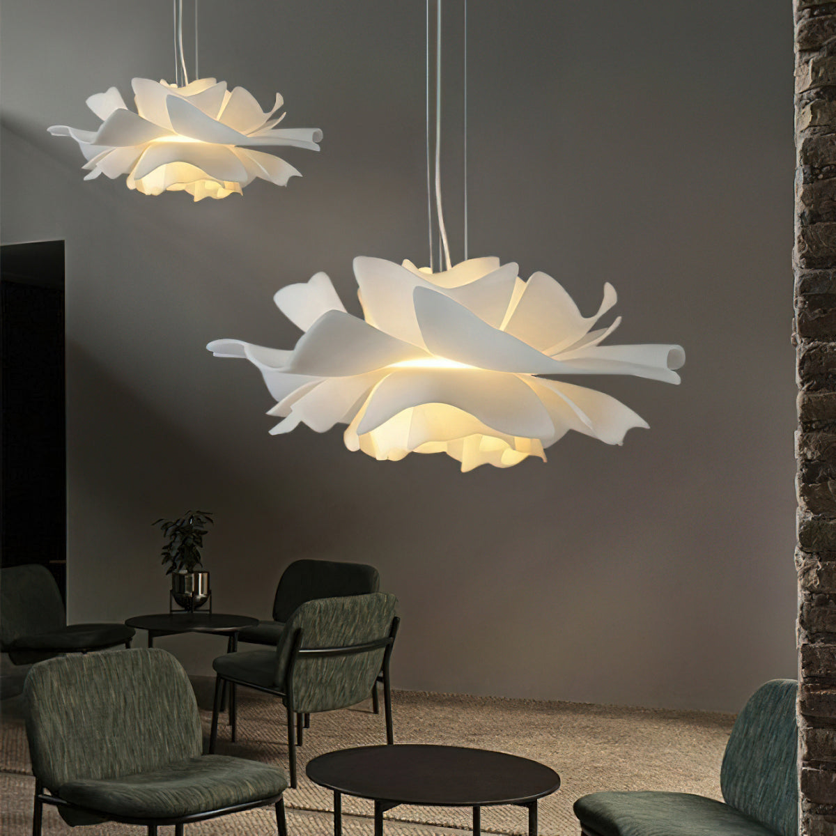 Lotus Pendelleuchte Nirobe