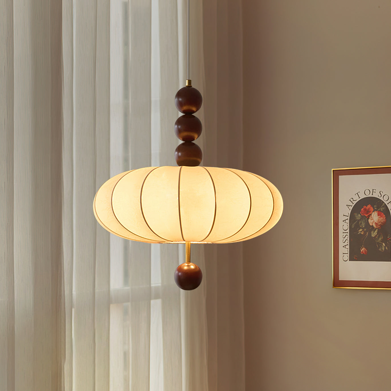 Vintage Pendelleuchte Queza