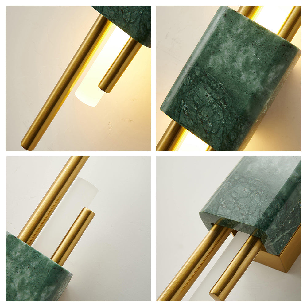 Qolanez Marmor Wandleuchte