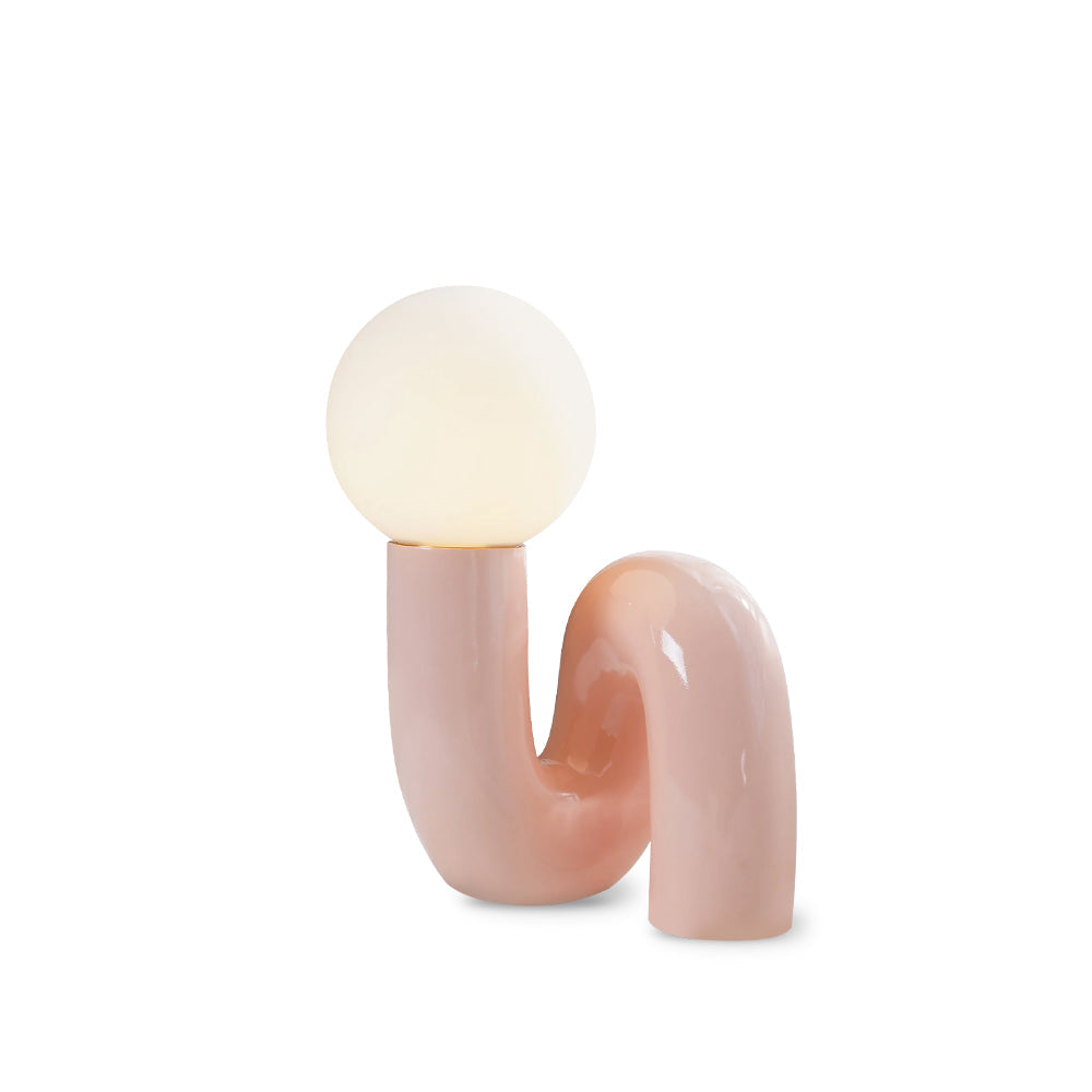 Spiralförmige Tischleuchte Kiroiel