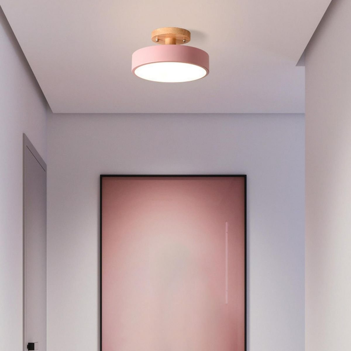 Runde Deckenleuchte Hiloron